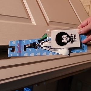 Bob Ross lanyard with id/card holder